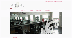 Desktop Screenshot of effigysalon.com